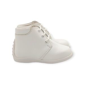 Andanenes ❤︎︎ A5049 Lace-Up Walking Shoe Bootie ❤︎︎White ❤︎︎ 7 Baby Boy Girl ❤︎︎
